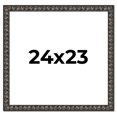 thumbnail image 1 of 24x23 Frame Black-Brown Medieval Solid Wood Picture Frame | 1.5 Inch Moulding Width | Gotham, 1 of 8