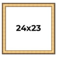 thumbnail image 1 of 24x23 Frame Gold Plein Aire Solid Wood Picture Frame Width 2 Inches | Interior Frame Depth 0.5, 1 of 8
