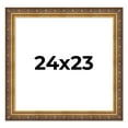 thumbnail image 1 of 24x23 Frame Vintage Gold Solid Wood Picture Frame | 2.5 Inch Moulding Width | Ornate Bronze Museo, 1 of 8