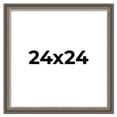 thumbnail image 1 of 24x24 Frame Brown Solid Wood Picture Frame | 1.75 Inch Moulding Width | Austin Frame Complete with, 1 of 8