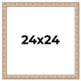 thumbnail image 1 of 24x24 Frame White Real Wood Picture Frame Width 1.5 inches | Interior Frame Depth 0.5 inches |, 1 of 8