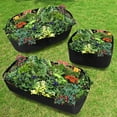 thumbnail image 1 of 24x24 Inch Fabric Raised Garden Bed Rectangle Breathable Planting Container for Vegetables and Herbs in Balcony Garden Growth Bag, 1 of 4