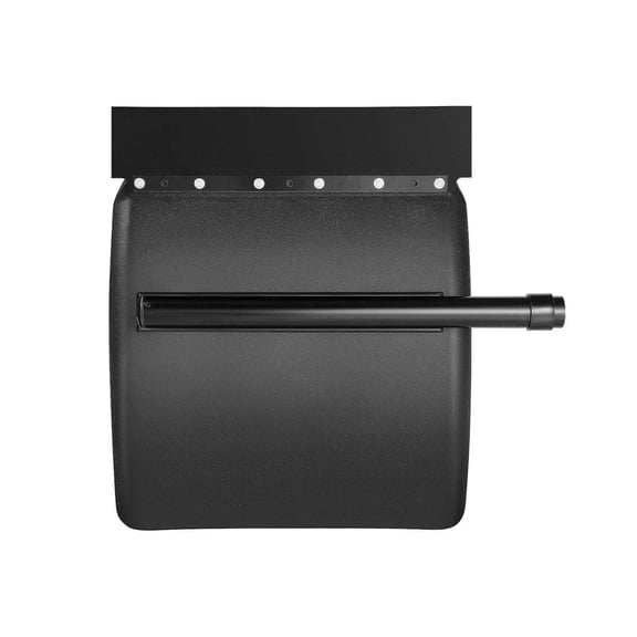 24x24 Inch Semi Truck Quarter Fenders Pair with Tube Bracket Mounting Hardware Fit Freightliner Peterbilt Kenworth