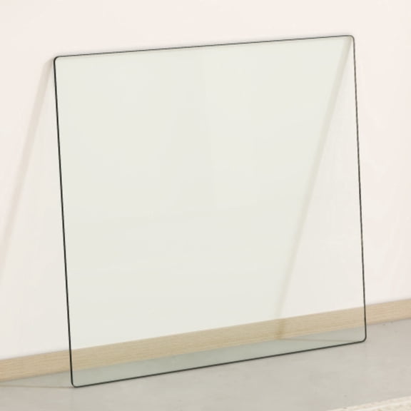 TesNus Glass Table Top Square Clear Tempered Replacement with Anti Slip Pads for Dining Kitchen Patio Coffee Table