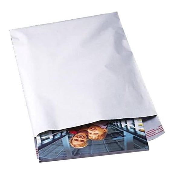 24x24 Mailer Envelopes - 100 Pack - Poly Mailer Bags Self Seal - 2.5 Mil Thick - The Boxery - Shipping Envelopes for Clothing, Documents