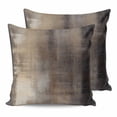 thumbnail image 1 of 24x24 Pillow Covers Set of 2, Brown Ombre Throw Pillow Covers Decorative Couch Cushion Case, Oil Painting Art Abstract Modern Microfiber Square Pillowcases for Bedroom Car Living Room, 1 of 7