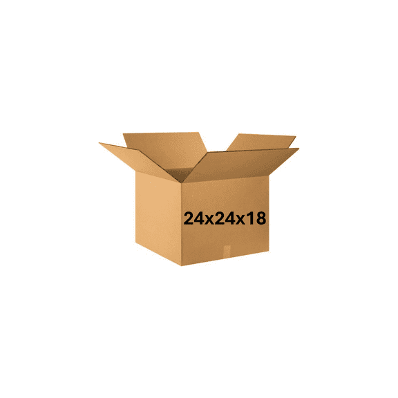 24x24x18 (200 lb strength) | SINGLE CARDBOARD BOX