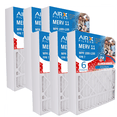 thumbnail image 1 of 24x24x4 Air Filter MERV 11 Comparable to MPR 1000, MPR 1200 & FPR 7 Electrostatic Pleated Air Conditioner Filter 6 Pack HVAC Premium USA Made 24x24x4 Furnace Filters by AIRX FILTERS WICKED CLEAN AIR., 1 of 3