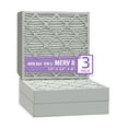 thumbnail image 1 of 24x24x4, Purolator DMK80 Extended Surface Pleated Air Filter, Mechanical MERV 8, (3 Pack), 1 of 6