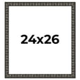 thumbnail image 1 of 24x26 Frame Black-Brown Medieval Solid Wood Picture Frame | 1.5 Inch Moulding Width | Gotham, 1 of 8