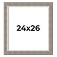thumbnail image 1 of 24x26 Frame Grey Real Wood Picture Frame Width 2.75 Inches | Interior Frame Depth 0.5 Inches |, 1 of 8