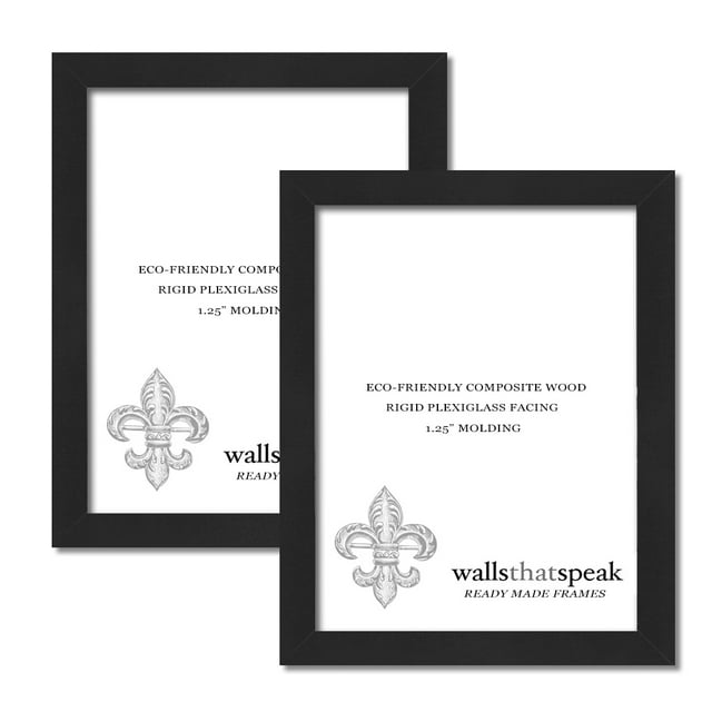 24x27 Black Picture Frame for Puzzles Posters Photos or Artwork (2-Pack)