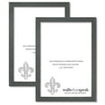 thumbnail image 1 of 24x27 Slate Gray Picture Frame for Puzzles Posters Photos or Artwork (2-Pack), 1 of 4