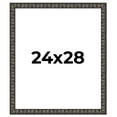 thumbnail image 1 of 24x28 Frame Black-Brown Medieval Solid Wood Picture Frame | 1.5 Inch Moulding Width | Gotham, 1 of 8