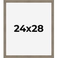 thumbnail image 1 of 24x28 Frame Gray Barnwood Rustic Solid Wood Picture Frame | 1.5 Inch Moulding Width | Includes UV, 1 of 8