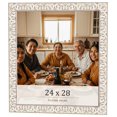 thumbnail image 1 of 24x28 Frame White Real Wood Picture Frame Width 1.5 inches | Interior Frame Depth 0.5 inches |, 1 of 8