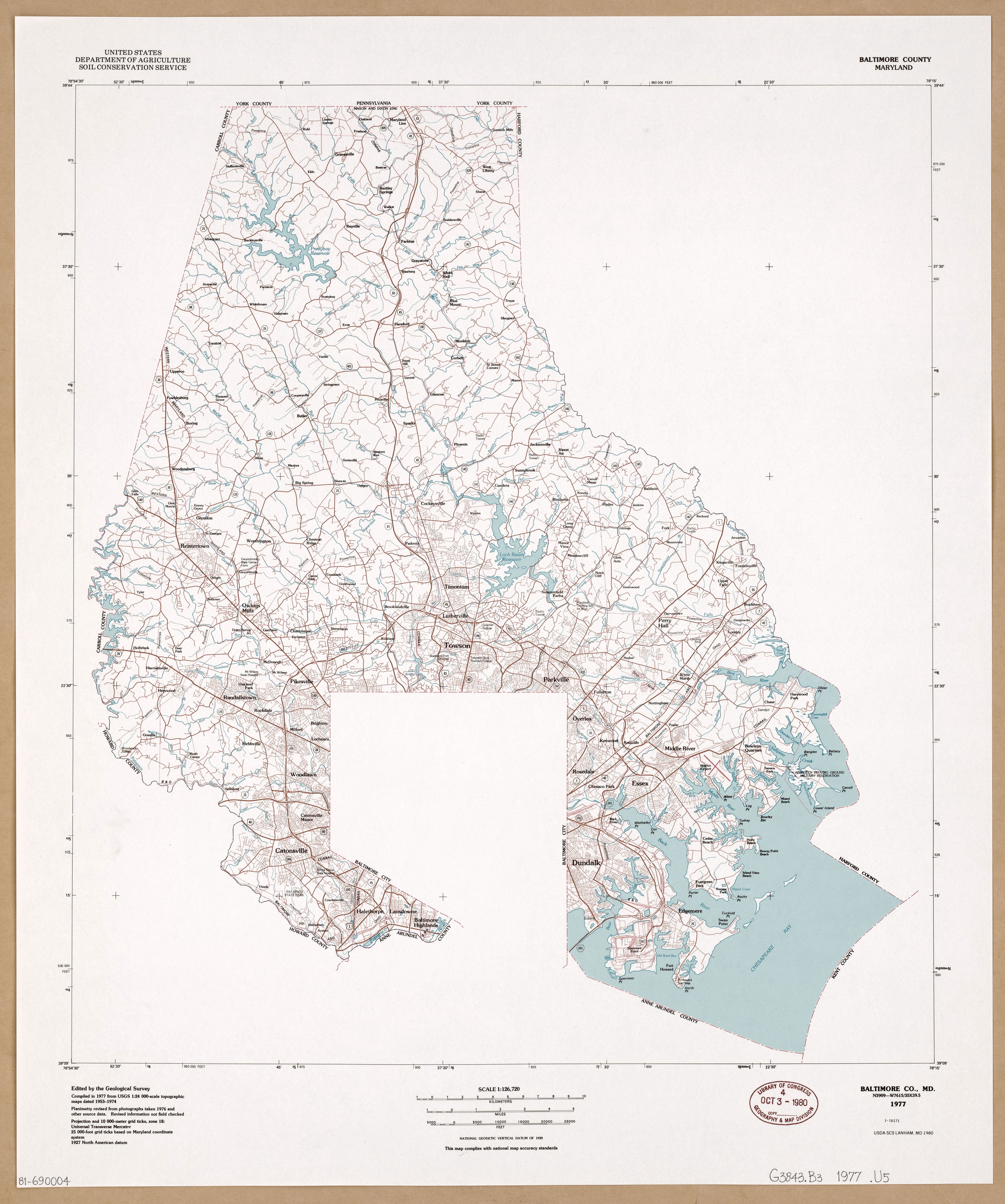 24x28in Laminated Baltimore County Maryland Topographic Maps Dated 24x28in Laminated Baltimore County Maryland Topographic Maps Dated 1976 1fa79662 4cb8 4fcb Ab16 