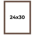 thumbnail image 1 of 24x30 Frame Brown Distressed Barnwood Picture Frame | Rustic Farmhouse Photo Frame Includes UV, 1 of 8