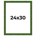 thumbnail image 1 of 24x30 Frame Green Burl Solid Wood Picture Frame | 1.75 Inches Moulding Width | Interior Frame Depth, 1 of 8