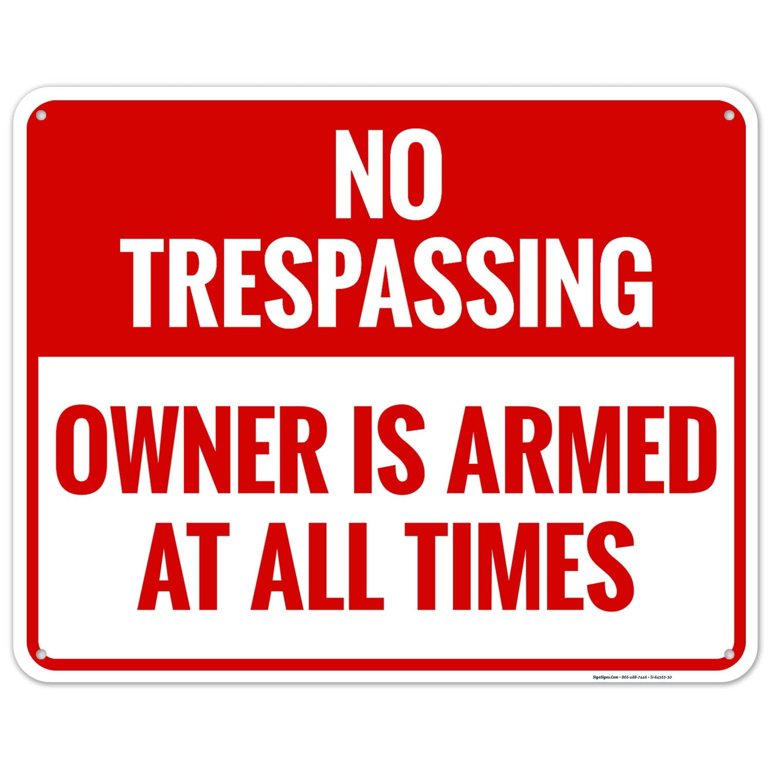Private Road 10 MPH No Trespassing Sign – 18x18 Inch Durable HDPE Outdoor Sign, Made In USA