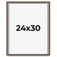 thumbnail image 1 of 24x30 Shadow Box Frame Brown | 1.125 inches Deep Real Wood Rustic Shadowbox Display Frame | UV, 1 of 5