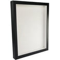 thumbnail image 1 of 24x30 Shadow Box Frame In Black With A 1 3/4" Usable Depth Includes White Suede Acid-Free Backing,, 1 of 6