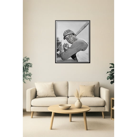 24x30in Poster Frank Robinson – Cincinnati Reds Outfielder (Circa 1961) 【Photo Paper】