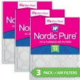 thumbnail image 1 of 24x30x1 Nordic Pure Tru Mini Pleat MERV 13 AC Furnace Air Filters 3 Pack, 1 of 7