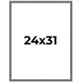 thumbnail image 1 of 24x31 Frame Slate Blue Distressed Rustic Solid Wood Picture Frame | 0.75 Inch Moulding Width |, 1 of 8
