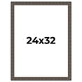 thumbnail image 1 of 24x32 Frame Black Bamboo Solid Wood Picture Frame Width 1.5 Inches | Interior Frame Depth 0.5, 1 of 8