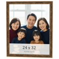 thumbnail image 1 of 24x32 Frame Gold Kingsley Distressed Solid Wood Picture Frame Width 0.75 Inches | Interior Frame, 1 of 8