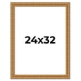 thumbnail image 1 of 24x32 Frame Gold Ornate Solid Wood Picture Frame | 2 Inch Moulding Width | Firman Traditional Photo, 1 of 8