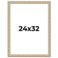 thumbnail image 1 of 24x32 Frame White Real Wood Picture Frame Width 1.5 inches | Interior Frame Depth 0.5 inches |, 1 of 8