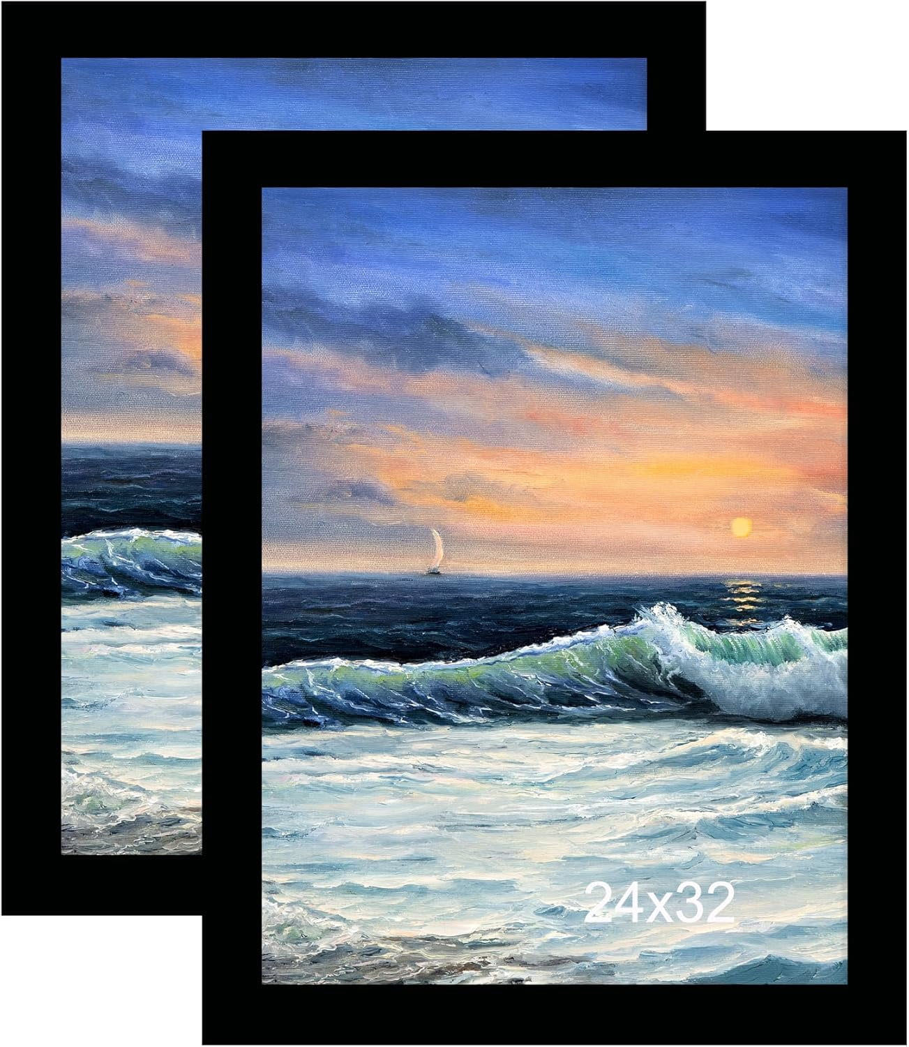 24x32 Picture Frame, Wall Hanging Poster Frames, Display Pictures 24 x ...