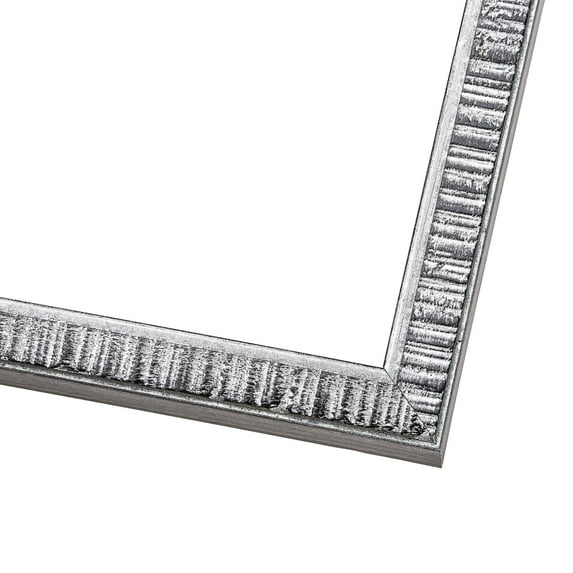 24x32 Textured Black Picture Frame - UV Acrylic, Foam Board Backing, Hanging Hardware