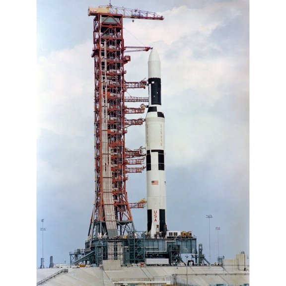 24x32in Photo Paper Ground-Level Pad A Launch Complex Kennedy Space Center