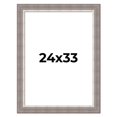 thumbnail image 1 of 24x33 Frame Grey Real Wood Picture Frame Width 2.75 Inches | Interior Frame Depth 0.5 Inches |, 1 of 8