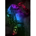 thumbnail image 1 of 24x33in Robert Plant Performing Led Zeppelin Legend Rock Music 【Rolled Canvas】, 1 of 1