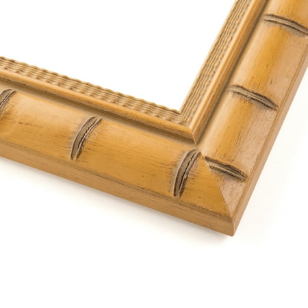 24x36 2" 'Bamboo' Natural/Light Brown Wood Frame - Great for Posters, Photos, Art Prints, Mirror,