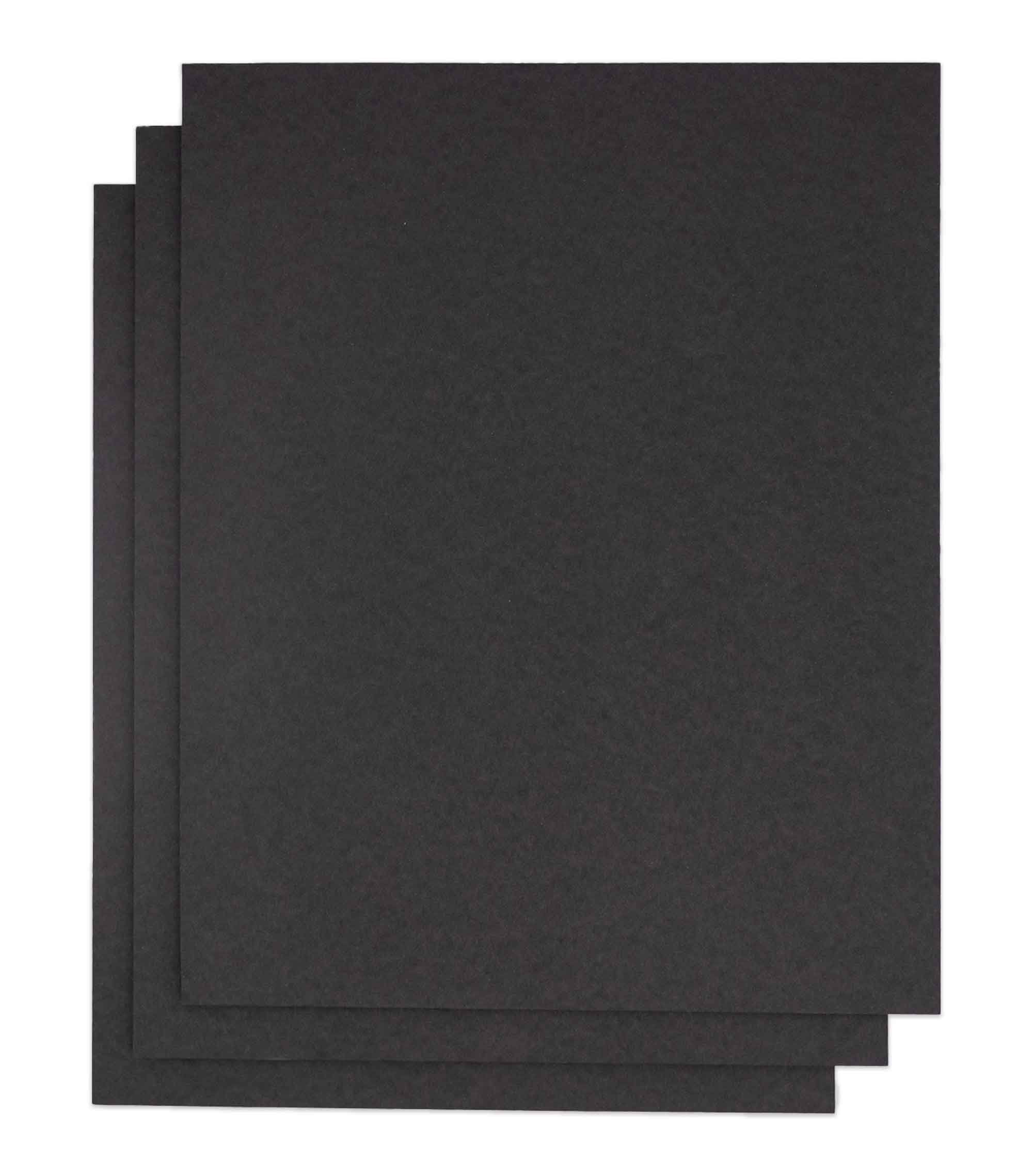 Foam Core Backing Board 3/16 Black 1 Side Self Adhesive 11x14- 25
