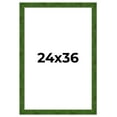 thumbnail image 1 of 24x36 Frame Green Burl Solid Wood Picture Frame | 1.75 Inches Moulding Width | Interior Frame Depth, 1 of 8