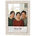 thumbnail image 1 of 24x36 Frame White Real Wood Picture Frame Width 1.5 inches | Interior Frame Depth 0.5 inches |, 1 of 8