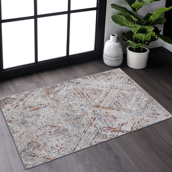 24x36 Inch Beige - Non-Shedding Loop Pile - Eat-in Kitchen Study - Safe for High Traffic