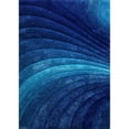 thumbnail image 1 of 24x36 Inch Washable Area Rug for Living Room, Modern Soft Tufted Rug, Non-Slip Small Rugs Floor Mat for Bedroom, Dining Room, Office, Blue, 1 of 6