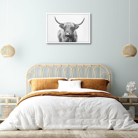 24x36 Poster Frame with Polished Plexiglass - Streamline Collection - Thin Border Picture Frame for Wall Display - Hanging Hardware Included - White