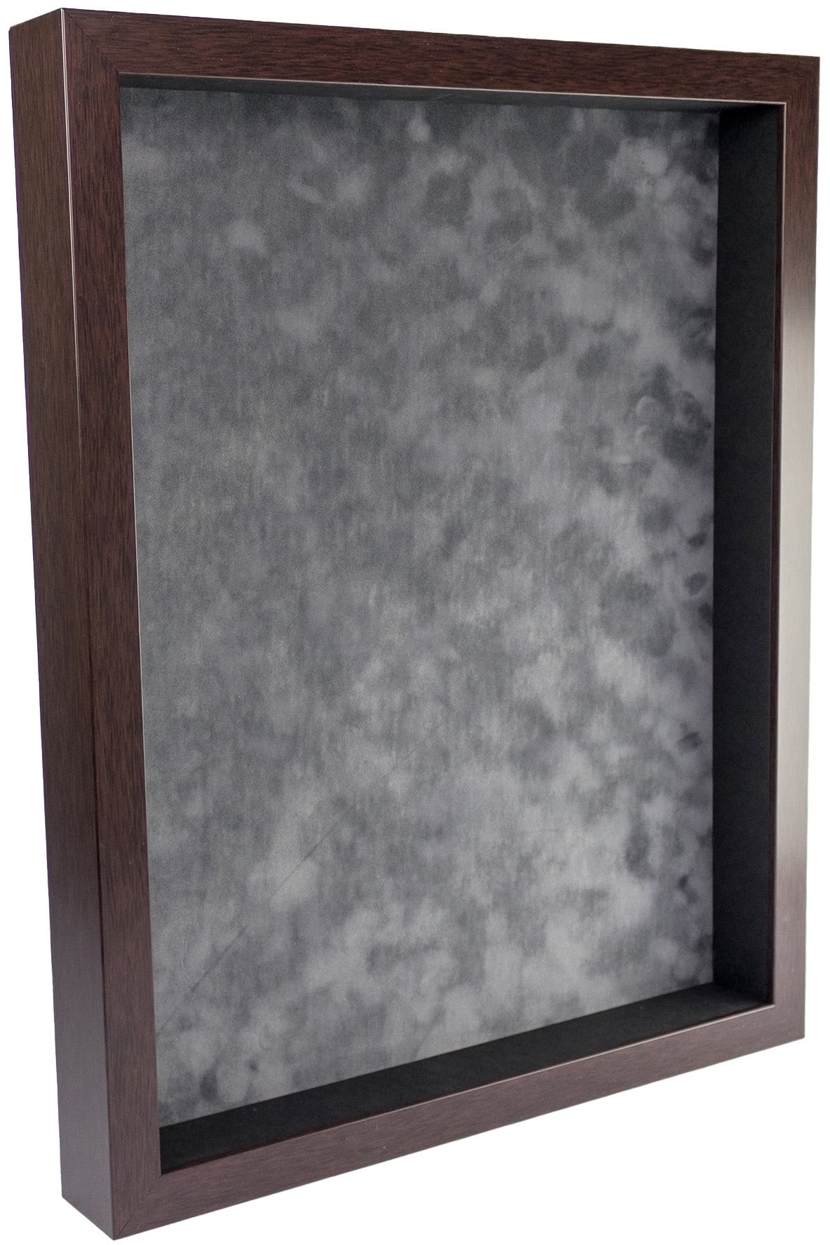 24x36 Shadow Box Frame In Brown With A 1 3/4
