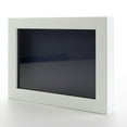 thumbnail image 1 of 24x36 Shadow Box Frame Painted White Real Wood with a Navy Acid-Free Backing | 3/4" of Usuable, 1 of 8