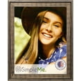 thumbnail image 1 of 24x36 Solid Wood Poster Picture Frame - Rustic Natural Wooden Wall Photo Frames Wide Moulding, Grey, 1 of 5