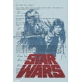 thumbnail image 1 of 24x36 Star Wars - Han & Chewbacca Text, 1 of 2