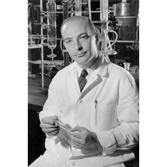 24x36 gallery poster, Arthur Kornberg geneticist